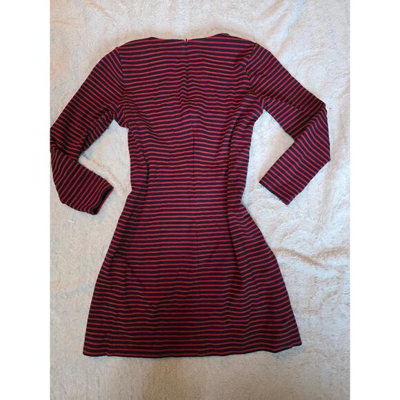 🔴 Madewell Sorbonne Dress in Sailor Stripe – Size L - Picture 5 of 6